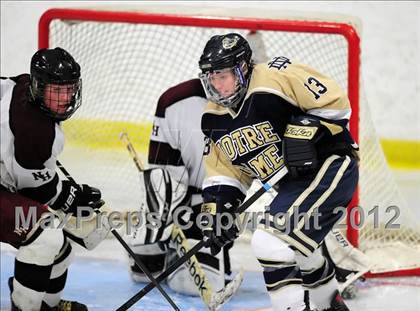 Thumbnail 2 in Notre Dame-Fairfield vs. North Haven (CIAC Division I  Qualifying Round) photogallery.