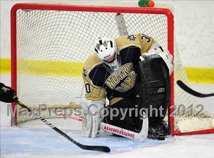 Thumbnail 2 in Notre Dame-Fairfield vs. North Haven (CIAC Division I  Qualifying Round) photogallery.