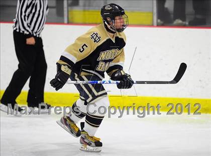 Thumbnail 1 in Notre Dame-Fairfield vs. North Haven (CIAC Division I  Qualifying Round) photogallery.