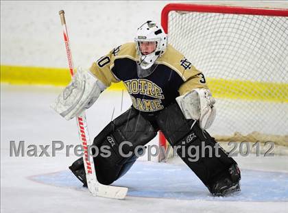 Thumbnail 2 in Notre Dame-Fairfield vs. North Haven (CIAC Division I  Qualifying Round) photogallery.