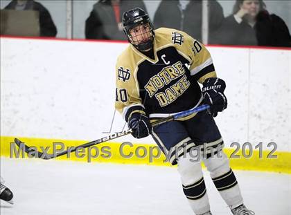 Thumbnail 2 in Notre Dame-Fairfield vs. North Haven (CIAC Division I  Qualifying Round) photogallery.
