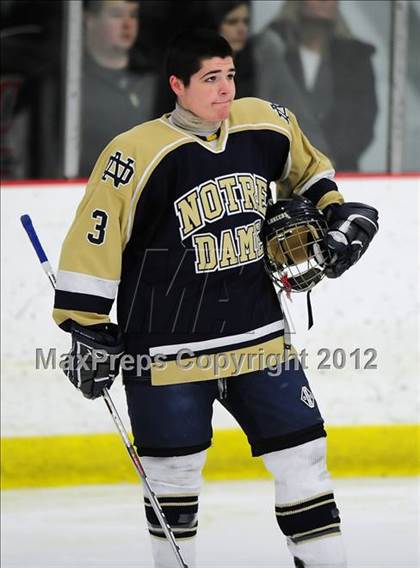 Thumbnail 2 in Notre Dame-Fairfield vs. North Haven (CIAC Division I  Qualifying Round) photogallery.