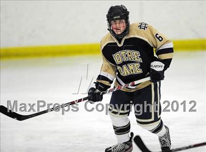 Thumbnail 2 in Notre Dame-Fairfield vs. North Haven (CIAC Division I  Qualifying Round) photogallery.