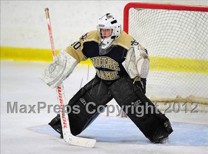 Thumbnail 1 in Notre Dame-Fairfield vs. North Haven (CIAC Division I  Qualifying Round) photogallery.