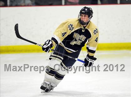 Thumbnail 2 in Notre Dame-Fairfield vs. North Haven (CIAC Division I  Qualifying Round) photogallery.