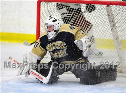 Thumbnail 1 in Notre Dame-Fairfield vs. North Haven (CIAC Division I  Qualifying Round) photogallery.