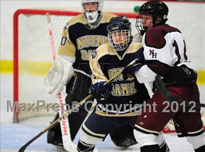 Thumbnail 2 in Notre Dame-Fairfield vs. North Haven (CIAC Division I  Qualifying Round) photogallery.