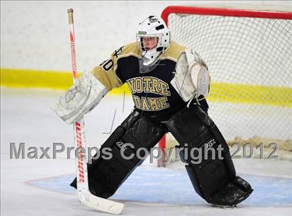 Thumbnail 2 in Notre Dame-Fairfield vs. North Haven (CIAC Division I  Qualifying Round) photogallery.