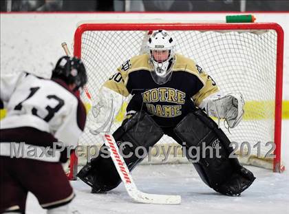 Thumbnail 2 in Notre Dame-Fairfield vs. North Haven (CIAC Division I  Qualifying Round) photogallery.