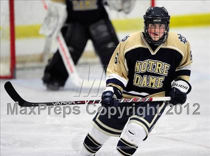 Thumbnail 3 in Notre Dame-Fairfield vs. North Haven (CIAC Division I  Qualifying Round) photogallery.
