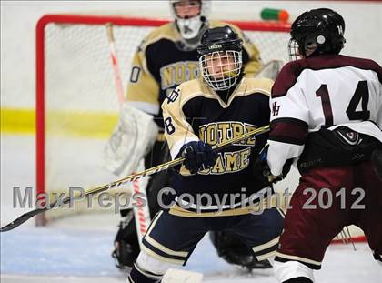 Thumbnail 1 in Notre Dame-Fairfield vs. North Haven (CIAC Division I  Qualifying Round) photogallery.