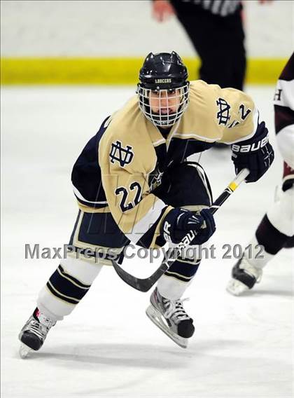 Thumbnail 2 in Notre Dame-Fairfield vs. North Haven (CIAC Division I  Qualifying Round) photogallery.