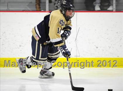Thumbnail 2 in Notre Dame-Fairfield vs. North Haven (CIAC Division I  Qualifying Round) photogallery.