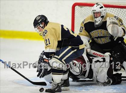 Thumbnail 3 in Notre Dame-Fairfield vs. North Haven (CIAC Division I  Qualifying Round) photogallery.