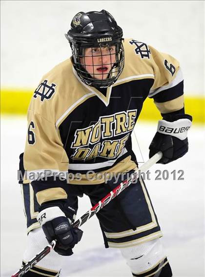 Thumbnail 3 in Notre Dame-Fairfield vs. North Haven (CIAC Division I  Qualifying Round) photogallery.