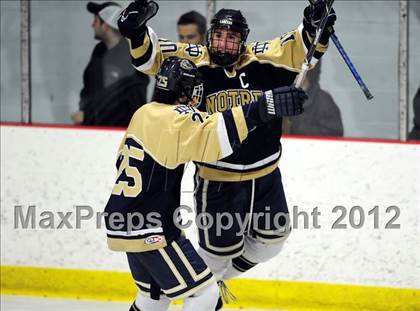 Thumbnail 1 in Notre Dame-Fairfield vs. North Haven (CIAC Division I  Qualifying Round) photogallery.