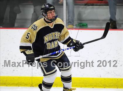 Thumbnail 3 in Notre Dame-Fairfield vs. North Haven (CIAC Division I  Qualifying Round) photogallery.