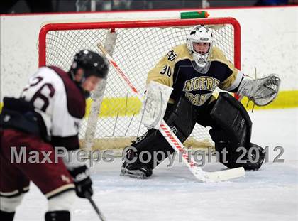 Thumbnail 3 in Notre Dame-Fairfield vs. North Haven (CIAC Division I  Qualifying Round) photogallery.
