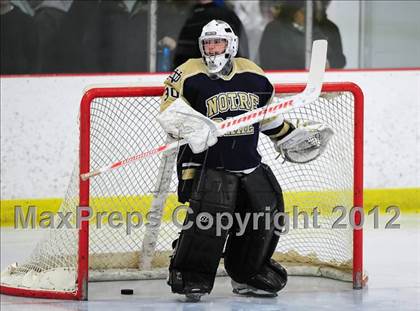 Thumbnail 2 in Notre Dame-Fairfield vs. North Haven (CIAC Division I  Qualifying Round) photogallery.