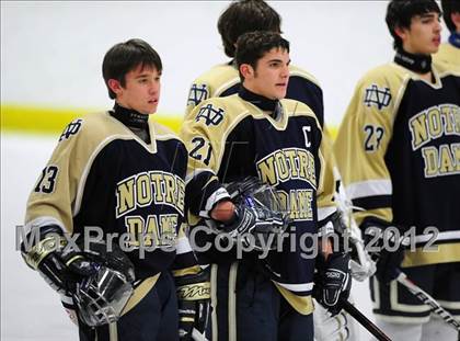 Thumbnail 3 in Notre Dame-Fairfield vs. North Haven (CIAC Division I  Qualifying Round) photogallery.