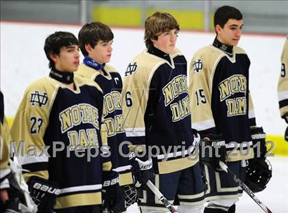 Thumbnail 1 in Notre Dame-Fairfield vs. North Haven (CIAC Division I  Qualifying Round) photogallery.