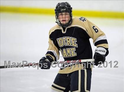 Thumbnail 3 in Notre Dame-Fairfield vs. North Haven (CIAC Division I  Qualifying Round) photogallery.