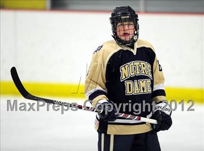 Thumbnail 2 in Notre Dame-Fairfield vs. North Haven (CIAC Division I  Qualifying Round) photogallery.