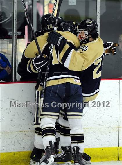 Thumbnail 2 in Notre Dame-Fairfield vs. North Haven (CIAC Division I  Qualifying Round) photogallery.