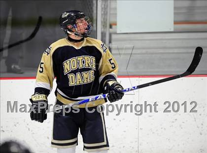 Thumbnail 3 in Notre Dame-Fairfield vs. North Haven (CIAC Division I  Qualifying Round) photogallery.
