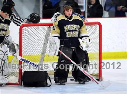 Thumbnail 3 in Notre Dame-Fairfield vs. North Haven (CIAC Division I  Qualifying Round) photogallery.