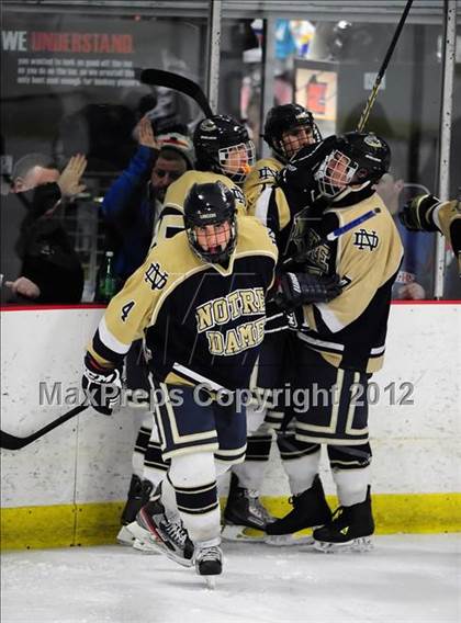 Thumbnail 3 in Notre Dame-Fairfield vs. North Haven (CIAC Division I  Qualifying Round) photogallery.