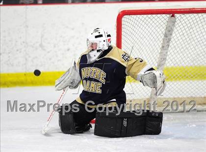 Thumbnail 2 in Notre Dame-Fairfield vs. North Haven (CIAC Division I  Qualifying Round) photogallery.