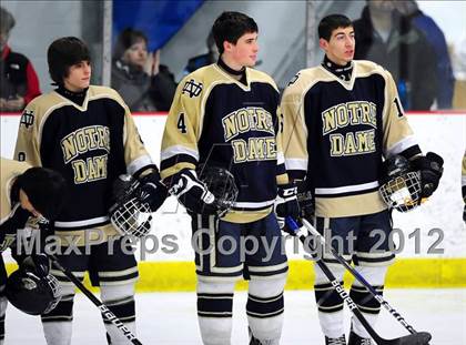 Thumbnail 1 in Notre Dame-Fairfield vs. North Haven (CIAC Division I  Qualifying Round) photogallery.