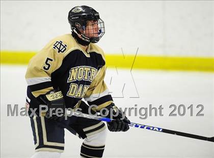 Thumbnail 2 in Notre Dame-Fairfield vs. North Haven (CIAC Division I  Qualifying Round) photogallery.