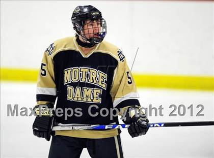 Thumbnail 3 in Notre Dame-Fairfield vs. North Haven (CIAC Division I  Qualifying Round) photogallery.