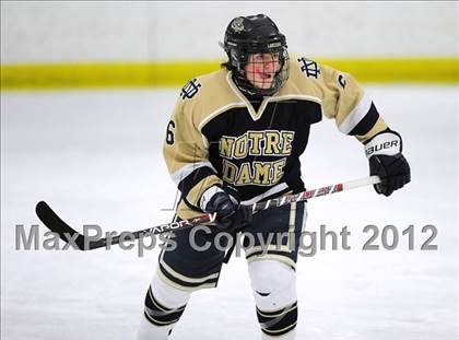 Thumbnail 2 in Notre Dame-Fairfield vs. North Haven (CIAC Division I  Qualifying Round) photogallery.