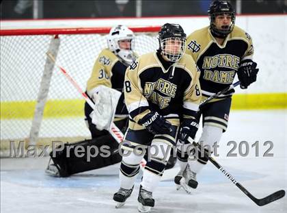 Thumbnail 2 in Notre Dame-Fairfield vs. North Haven (CIAC Division I  Qualifying Round) photogallery.