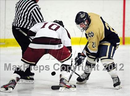 Thumbnail 2 in Notre Dame-Fairfield vs. North Haven (CIAC Division I  Qualifying Round) photogallery.