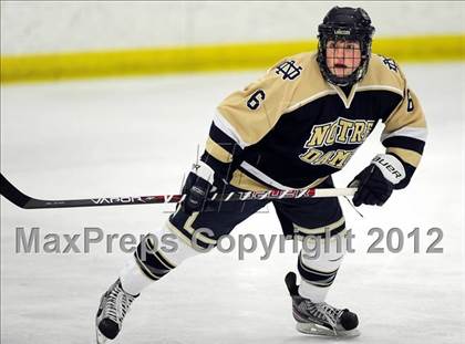 Thumbnail 1 in Notre Dame-Fairfield vs. North Haven (CIAC Division I  Qualifying Round) photogallery.