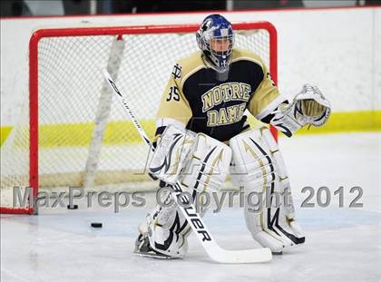 Thumbnail 3 in Notre Dame-Fairfield vs. North Haven (CIAC Division I  Qualifying Round) photogallery.