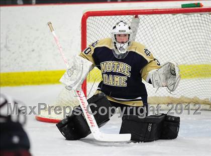Thumbnail 1 in Notre Dame-Fairfield vs. North Haven (CIAC Division I  Qualifying Round) photogallery.