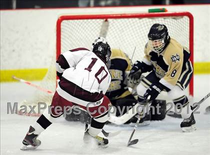 Thumbnail 2 in Notre Dame-Fairfield vs. North Haven (CIAC Division I  Qualifying Round) photogallery.