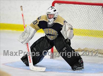 Thumbnail 2 in Notre Dame-Fairfield vs. North Haven (CIAC Division I  Qualifying Round) photogallery.