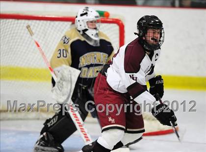 Thumbnail 3 in Notre Dame-Fairfield vs. North Haven (CIAC Division I  Qualifying Round) photogallery.