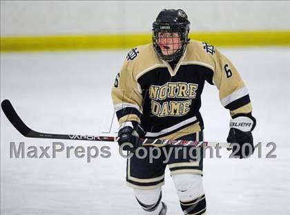 Thumbnail 3 in Notre Dame-Fairfield vs. North Haven (CIAC Division I  Qualifying Round) photogallery.
