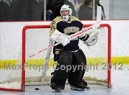Thumbnail 1 in Notre Dame-Fairfield vs. North Haven (CIAC Division I  Qualifying Round) photogallery.