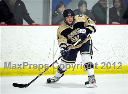 Thumbnail 1 in Notre Dame-Fairfield vs. North Haven (CIAC Division I  Qualifying Round) photogallery.