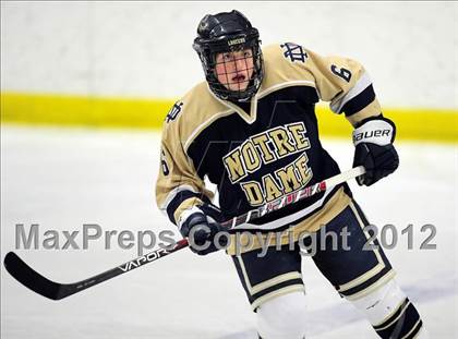Thumbnail 2 in Notre Dame-Fairfield vs. North Haven (CIAC Division I  Qualifying Round) photogallery.