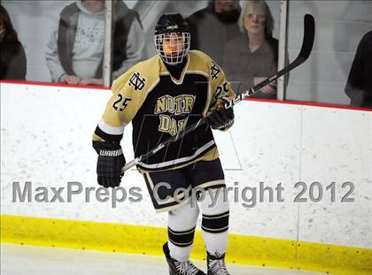 Thumbnail 3 in Notre Dame-Fairfield vs. North Haven (CIAC Division I  Qualifying Round) photogallery.