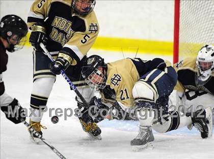 Thumbnail 1 in Notre Dame-Fairfield vs. North Haven (CIAC Division I  Qualifying Round) photogallery.